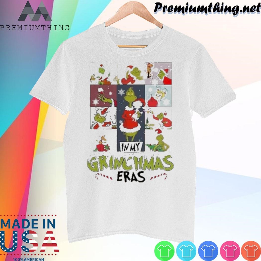 Design Grinch hat santa Cheap Grinchmas Eras Crewneck shirt