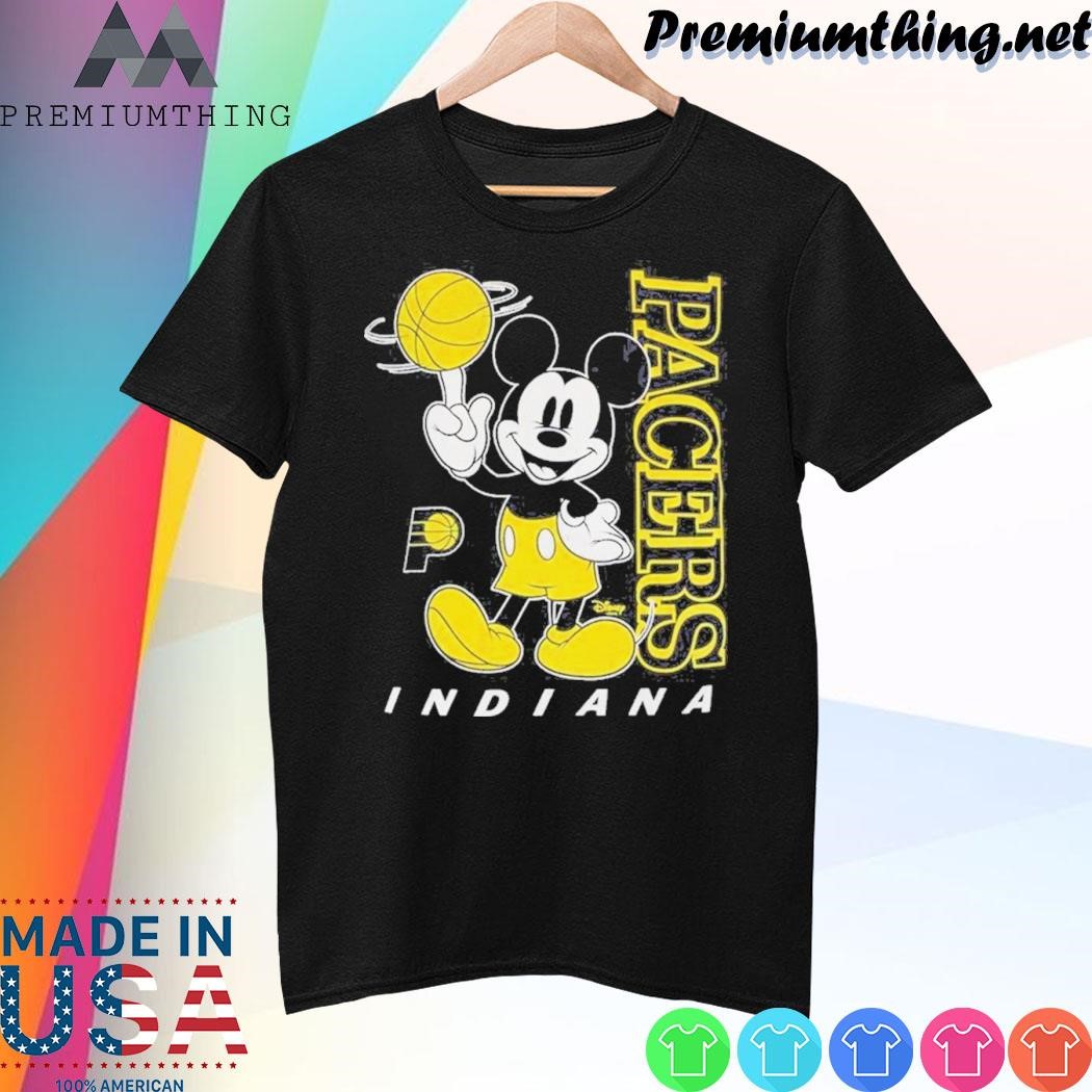 Design Indiana Pacers Disney Vintage Mickey Mouse Baller Shirt