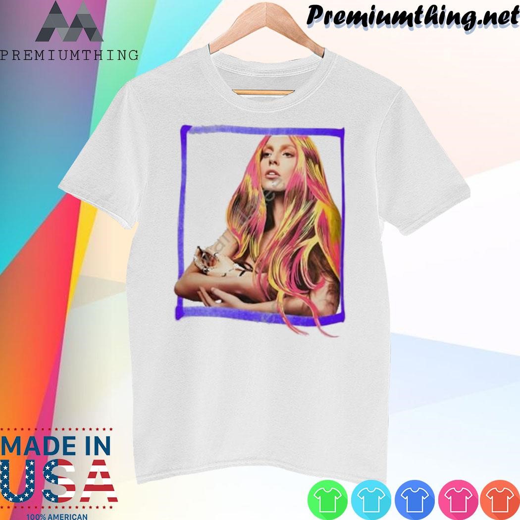 Design Lady Gaga Artpop Pink Sketch Shirt