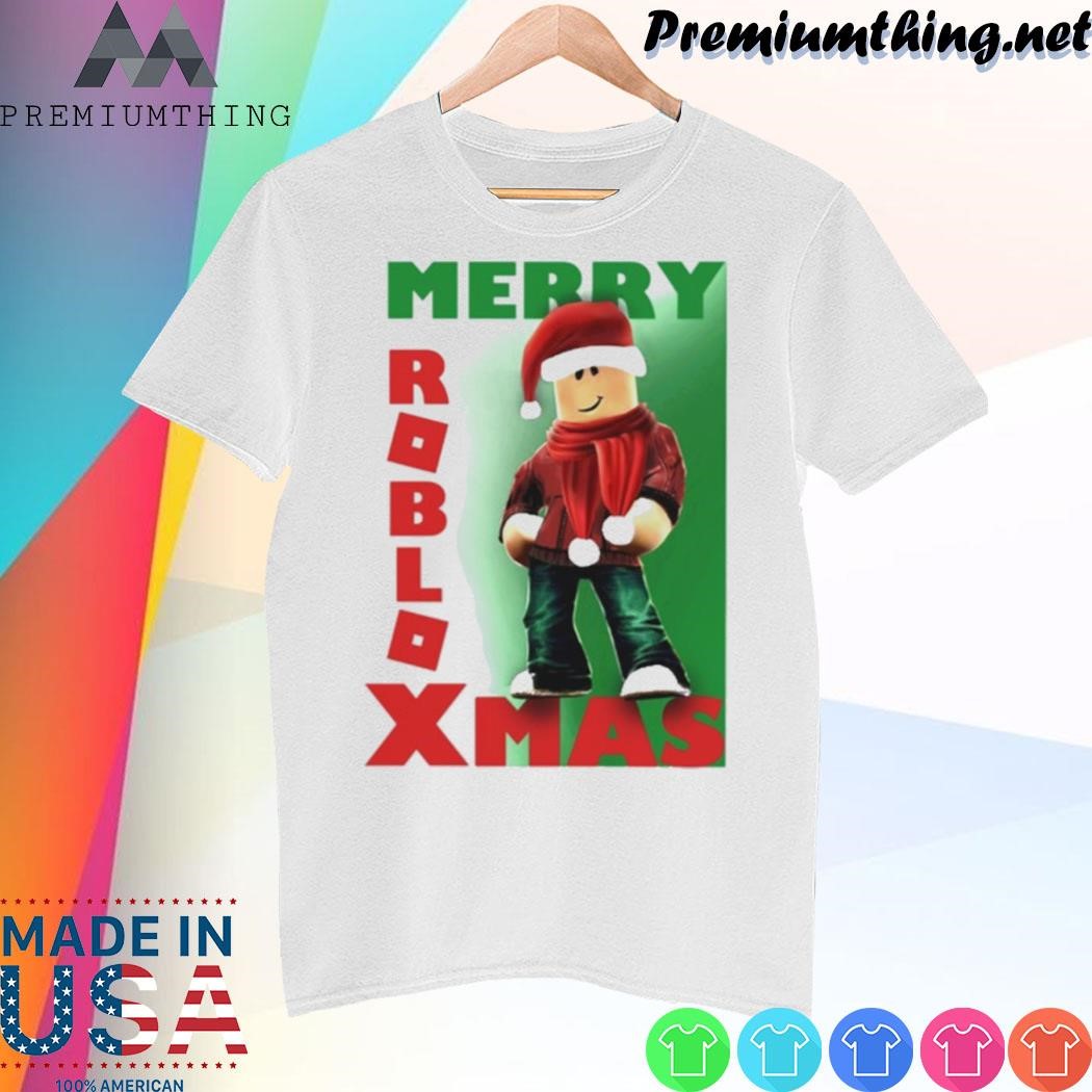 Design Merry Roblox Xmas Christmas Boy shirt