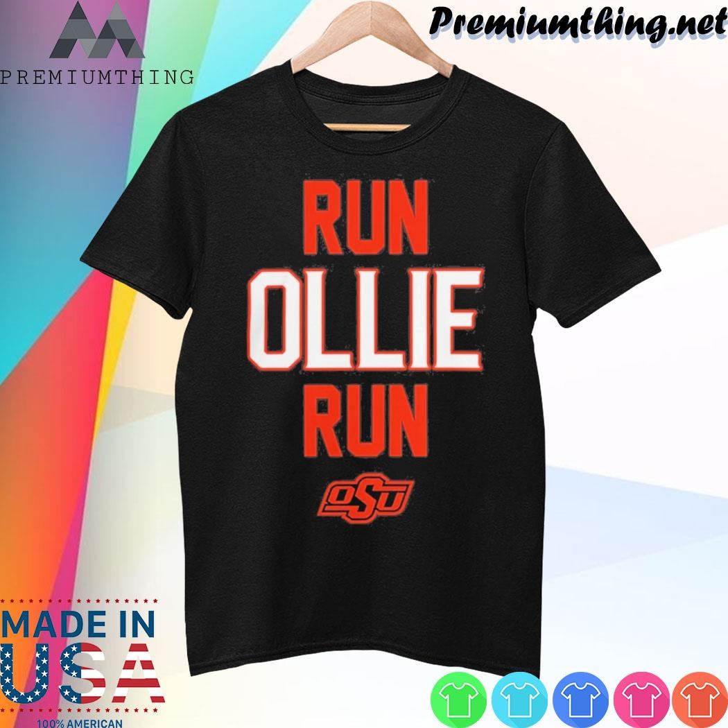Design Oklahoma State Cowboys Run Ollie Run Shirt