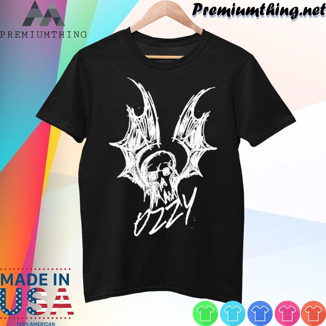 Design Ozzy Osbourne Bat Sketch shirt