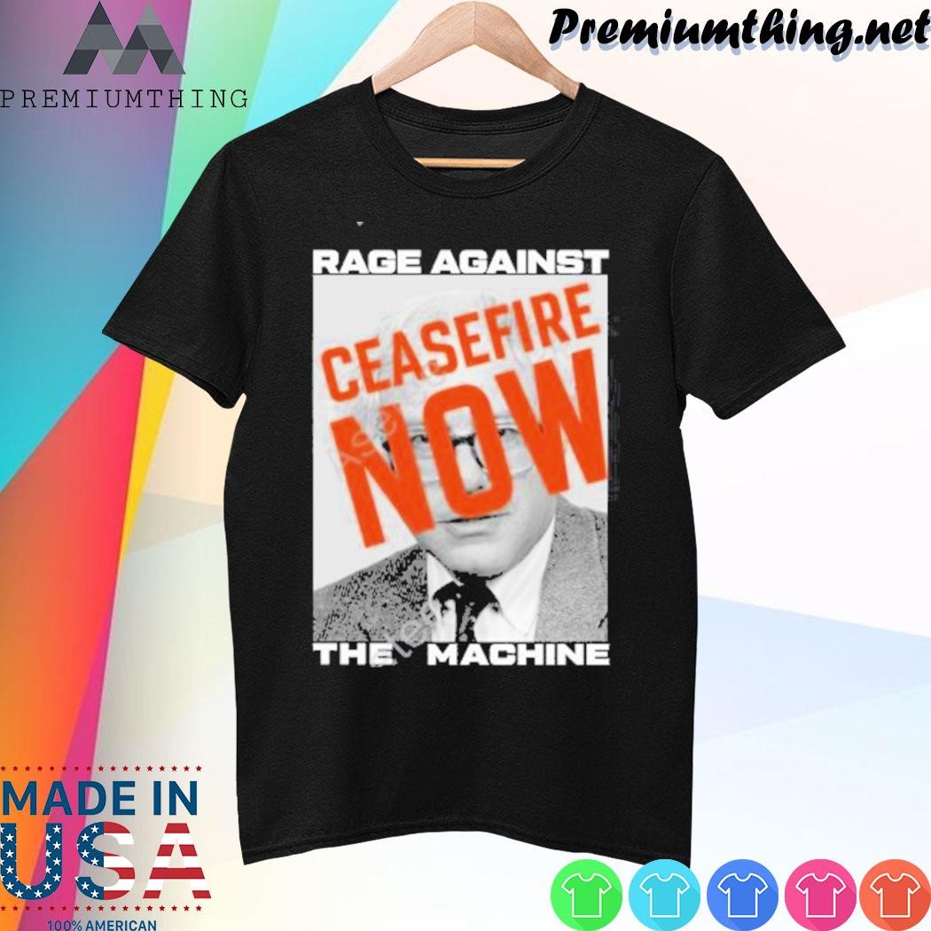 Design Rage Against The Machine Ceasefire Now shirt