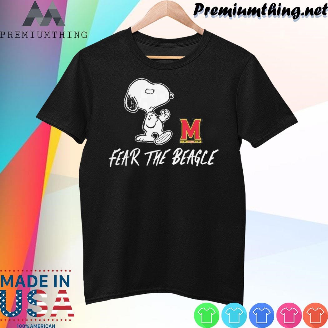 Design Snoopy Peanuts x Maryland Fear The Beagle Shirt