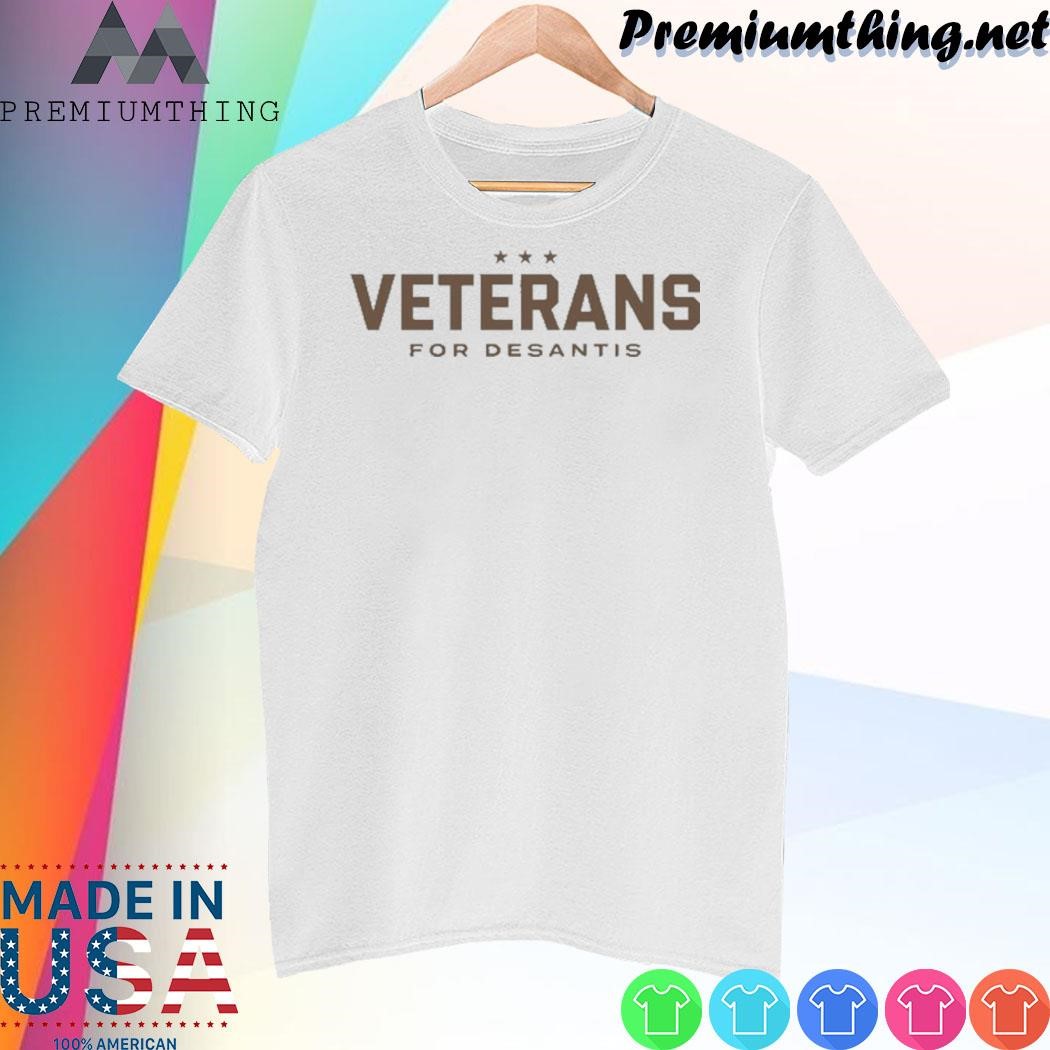 Design Veterans For Desantis Shirt